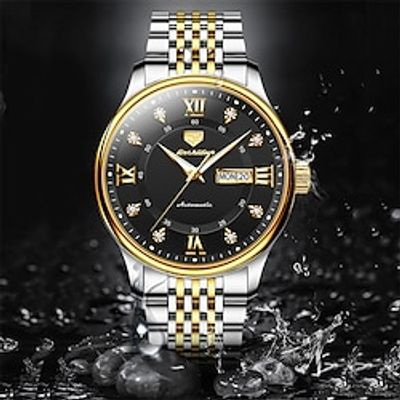 New Olevs Brand Men'S Watches Luminous Calendar Week Display Chronograph Multifunction Quartz Watch Waterproof Sports Men'S Watches miniinthebox