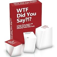 English Version Of European And American Card Game Best-Selling Board Game Wtf Did You Say Adult Party Game Lightinthebox - thumbnail