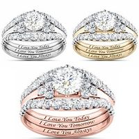 Ring Retro Rose Gold Gold Silver Alloy Stylish Elegant Classic 6 7 8 9 10 Lightinthebox - thumbnail