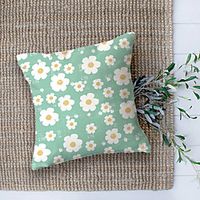 Double Side Cushion Cover 1PC Soft Decorative Square Throw Pillow Cover Cushion Case Pillowcase for Sofa Bedroom Superior Quality Machine Washable miniinthebox - thumbnail