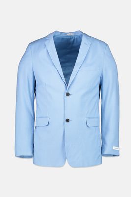 Big Boys Slim-Fit Stretch Pindot Suit Jacket Blue Wonder Big Boys Slim-Fit Stretch Pindot Suit Jacket Blue Wonder