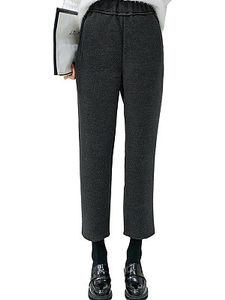 Turnip Women's Woolen Loose Casual Pants