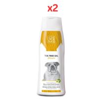 M-Pets Tea Tree Oil Shampoo For Dog 250ml (Pack of 2)