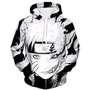 Men's Hoodie Sweatshirt Color Block Animal Hooded Daily Other Prints Basic Hoodies Sweatshirts  Long Sleeve Yellow Gray Green miniinthebox