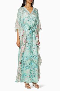 Cosmic Floral Kaftan