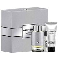 Mont Blanc Explorer Platinum Men Eau De Parfum 100Ml Gift Set