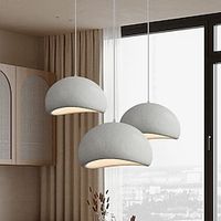LED Pendant Lamp Resin 30cm Creative Lampshade Industrial Metal Ceiling Lighting Fixtures Creative Bar Style Atmosphere Chandelier for Living Room,Kitchen Island,Bedroom 85-265V Lightinthebox - thumbnail