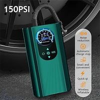 150PSI Car Electrical Air Pump Mini Portable Wireless Tire Inflatable Pump Inflator Air Compressor Pump for Car Motorcycle Bicycle Ball Lightinthebox - thumbnail