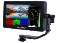 Feelworld F6 Plus 5.5 inch DSLR Camera Field Touch Screen Monitor with HDR 3D Lut Small Full HD 1920x1080 IPS Video Peaking Focus Assist 4K HDMI 8.4V DC Input Output Include Tilt Arm, F6 Plus-US - thumbnail