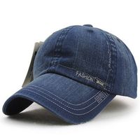 Men Women Vintage Washed Denim Cotton Baseball Cap Adjustable Golf Snapback Hat