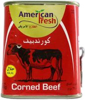 American Fresh Corned Beef 340gm (7896041143102)