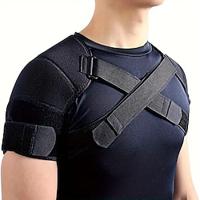 Double Shoulder Brace Sports Rotator Cuff Support Brace Belt, Double Elastic Adjustable Bandage Cross Compression for Men and Women for Back Pain Lightinthebox