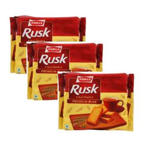 Parle Real Elaichi Premium Rusk 3X200Gm