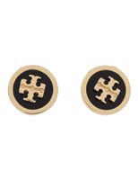 Lacquered Raised Logo Stud Earring Lacquered Raised Logo Stud Earring