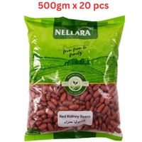 Nellara Red Kidney Beans 500Gm (Pack of 20)