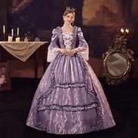 Gothic Baroque Victorian Vintage Inspired Dress Party Costume Prom Dress Princess Shakespeare Women's Ball Gown Halloween Party Evening Party Masquerade Dress Lightinthebox