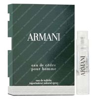 Giorgio Armani Eau De Cedre (M) Edt 1.2Ml Vials - thumbnail