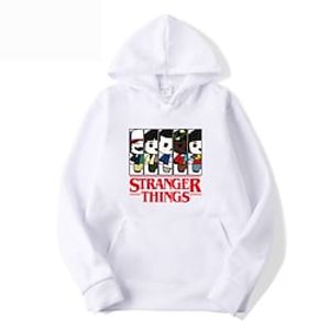 Inspired by Stranger Things Hellfire Club Hoodie Anime 100% Polyester Anime Front Pocket Graphic Hoodie For Men's / Women's / Couple's miniinthebox