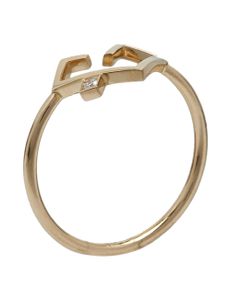 Hubb Ring Extra Small Solid Diamond Dot