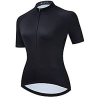 21Grams Women's Short Sleeve Cycling Jersey Summer Spandex Yellow Blue White Solid Color Bike Top Mountain Bike MTB Road Bike Cycling Quick Dry Moisture Wicking Sports Clothing Apparel / Stretchy miniinthebox - thumbnail