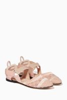 Slingback Ballerinas in FF Karligraphy Lace
