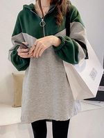 Loose-fit hooded sweatshirt - thumbnail