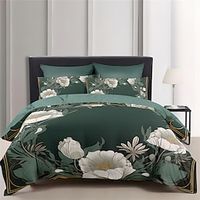 Floral Pattern Duvet Cover Set,Printed Comforter Cover Bedding Sets With Envelope Pillowcase, For Bedroom, Guest Room Decor Lightinthebox - thumbnail