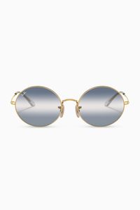 Oval 1970 Bi-gradient Sunglasses in Metal