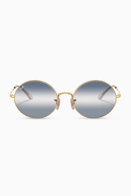 Oval 1970 Bi-gradient Sunglasses in Metal