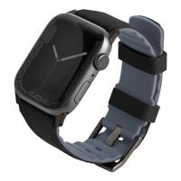Uniq Linus Airosoft Silicone Strap for Apple Watch 41/40/38mm - Midnight Black - thumbnail