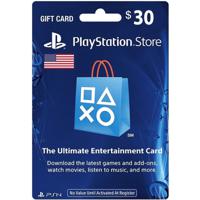 Sony PSN PlayStation Network Wallet Top Up (US) - USD 30 (Digital Code)