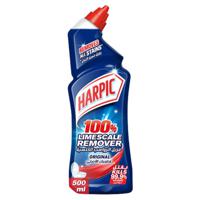 Harpic Toilet Cleaner Liquid Limescale Remover Original 500 ml