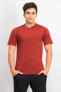 Mens Free Lift Tech Climate Fitted Tee  Red Heather