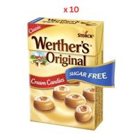Storck Werther's Original Sugar-Free Cream Candies, 10X42G