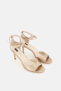 Womens Galeah Leather Open Toe Casual Ankle Strap Sandals  Champagne