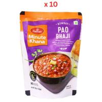 Haldirams Minute Khana Curry Pao Bhaji 300gm - Pack Of 10