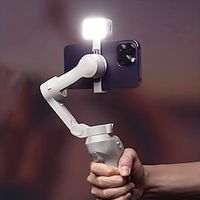 Mobile Fill Light Selfie Stick Stabilizer Accessories Compatible With DJI Stabilizer Selfie Stick Fill Light Video And Photo With LED Fill Light Portable(Light Only) miniinthebox - thumbnail