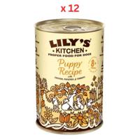 Lily's Kitchen Chicken Recipe Puppy Food 400G Pack Of 12