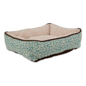 Petmate 24 x 20 Jacquard Rectangle Pet Lounger - Assorted Colors (Includes 1)