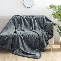 Waterproof Blanket and Throws Bed Cover Pet Blanket Fleece Blanket for Adults, Dogs, Cats or Any Pets, Soft Plush Reversible Throw Furniture Protector for Bed Couch Sofa Lightinthebox - thumbnail