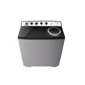 Panasonic 16KG Washer 13KG Spin Washing Machine| Twin Tub | Semi Automatic | NA-W16XG1BRN | Light Gray Color