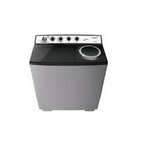 Panasonic 16KG Washer 13KG Spin Washing Machine| Twin Tub | Semi Automatic | NA-W16XG1BRN | Light Gray Color