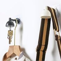 Multi-Function Table Lamp Shape Key Suction Buckle Punch-Free Sundries Clothes Hat Silk Scarf Hook Bag Hanging Lightinthebox - thumbnail