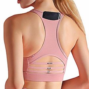 Women's Sport Bra With Pocket Racerback Sport Bra Yoga Running Gym Bra Lightinthebox