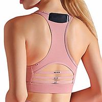 Women's Sport Bra With Pocket Racerback Sport Bra Yoga Running Gym Bra Lightinthebox - thumbnail