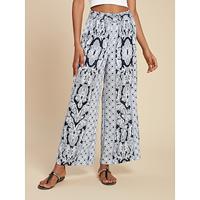 Ethnic Straight Full Length Beach Pants