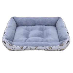 Coco Kindi Soft Rectangle Shaped Fur Bed White XL 73*48cm