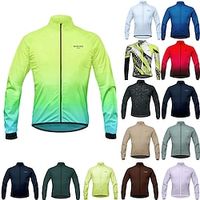 Men's Cycling Jacket Windbreaker Winter Thermal Warm Windproof Rain Waterproof Breathable Bike Jacket Windbreaker Mountain Bike MTB Road Bike Cycling City Bike Cycling Navy Black Yellow Bike Wear Lightinthebox - thumbnail