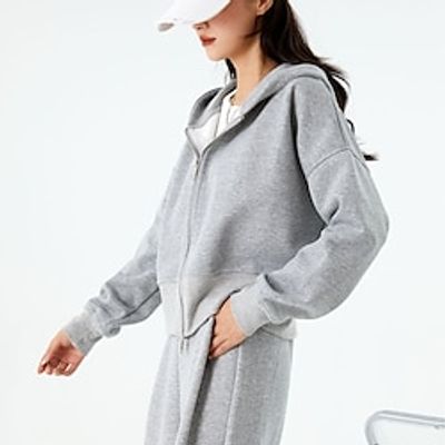 Hoodie Sweatshirt Sweatpants Plain Graphic Sweatsuit For Men's Women's Unisex Adults' Hot Stamping 100% Polyester Street Casual Daily miniinthebox Hoodie Sweatshirt Sweatpants Plain Graphic Sweatsuit For Men's Women's Unisex Adults' Hot Stamping 100% Polyester Street Casual Daily miniinthebox