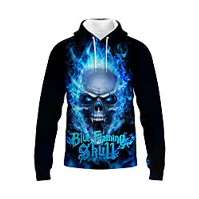 Inspired by Skull Heads Skull Hoodie Anime 100% Polyester Pattern Harajuku Graphic Kawaii Hoodie For Unisex  Couple's Lightinthebox